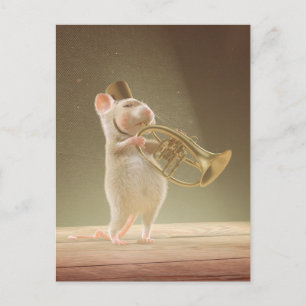 Postcard: "The Trumpeter" Postkarte