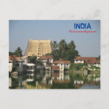 Postcard - Thiruvananthapuram - Indien
