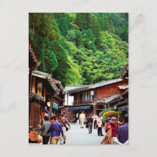 Postcard Tsumago, Nagano, Japan Postkarte