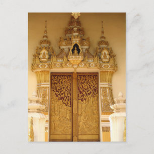 Postcard Vientiane Laos Postkarte