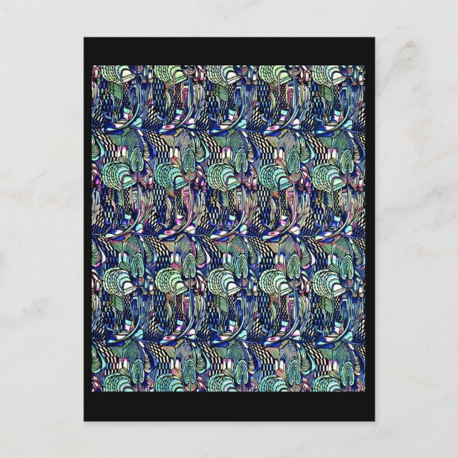 Postcard-Vintag Art-Charles Rennie Mackintosh 15 Postkarte (Vorderseite)