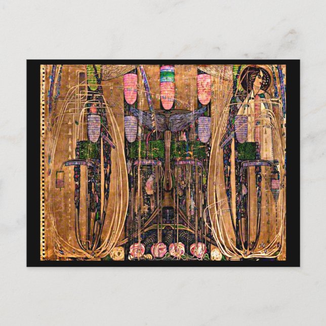 Postcard-Vintag Art-Charles Rennie Mackintosh 25 Postkarte (Vorderseite)