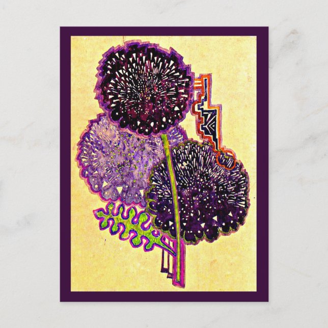 Postcard-Vintag Art-Charles Rennie Mackintosh 5 Postkarte (Vorderseite)