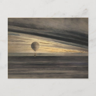 Postcard-Vintag Art-Hot-Air-Ballons 21 Postkarte