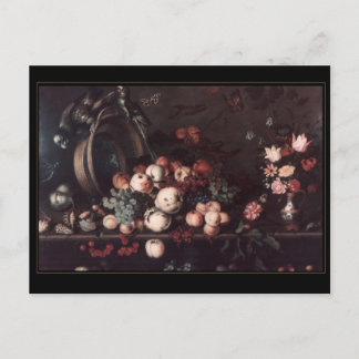 Postcard Vintag Art Still Life Blume Postkarte