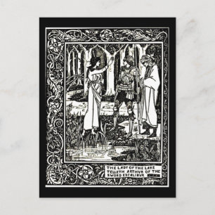 Postcard-Vintag Illustration-Aubrey Beardsley 13 Postkarte