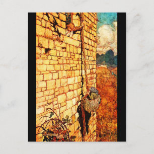 Postcard-Vintag Illustration-Rackham 20 Postkarte