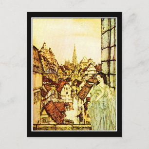 Postcard-Vintag Illustration-Rackham 23 Postkarte