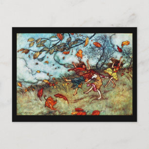 Postcard-Vintag Illustration-Rackham 41 Postkarte