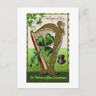 Postcard-Vintag St. Patricks Day Postkarte