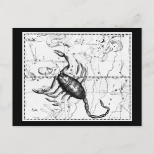 Postcard-Vintage Astrologie/Abweichung 9 Postkarte