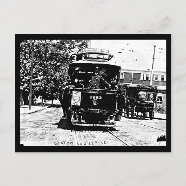 Postcard-Vintage Boston-Fotografie 23 Postkarte (Vorderseite)