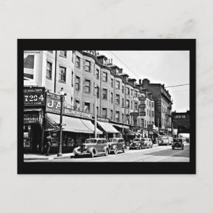 Postcard-Vintage Boston-Fotografie 24 Postkarte