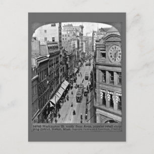 Postcard-Vintage Boston-Fotografie 34 Postkarte