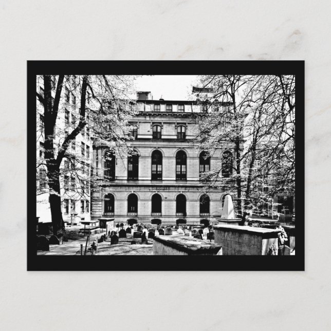 Postcard-Vintage Boston-Fotografie 6 Postkarte (Vorderseite)