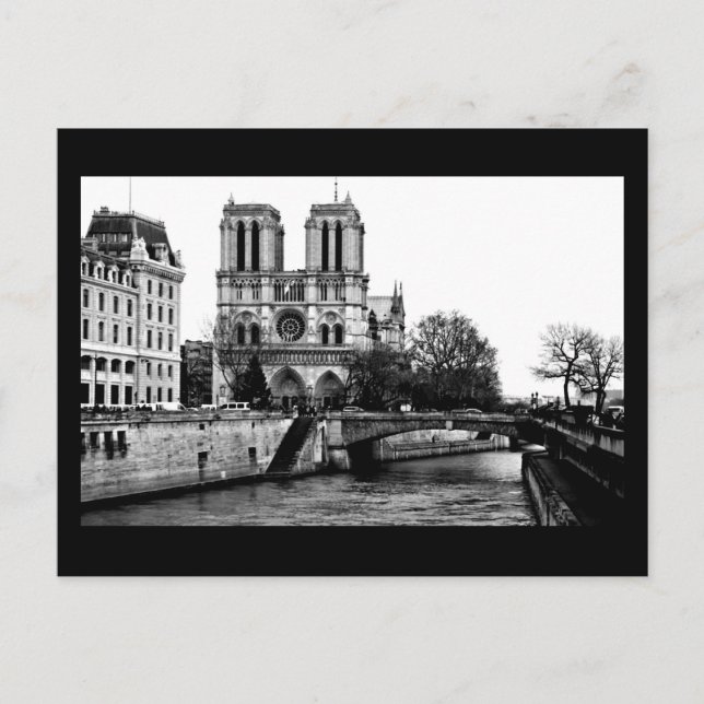 Postcard-Vintage Fotografie-Charles Marville 31 Postkarte (Vorderseite)