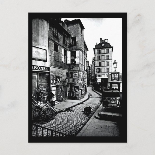 Postcard-Vintage Fotografie-Eugène Atget 32 Postkarte (Vorderseite)