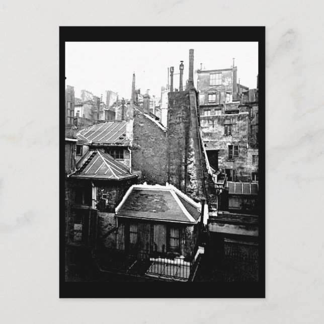 Postcard-Vintage Fotografie-Eugène Atget 40 Postkarte (Vorderseite)