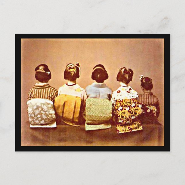 Postcard-Vintage Fotografie-Felice Beato 5 Postkarte (Vorderseite)