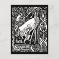 Postcard-Vintage Illustration-Aubrey Beardsley 6