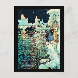 Postcard-Vintage Illustration-Rackham 8 Postkarte