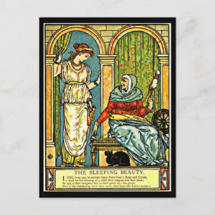 Postcard-Vintage Illustration-Walter Crane 12 Postkarte