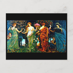 Postcard-Vintage Illustration-Walter Crane 45 Postkarte
