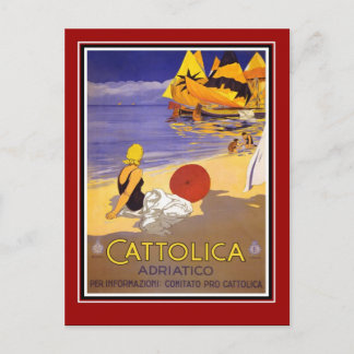 Postcard Vintage Reise Italien Postkarte
