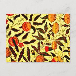 Postcard-Vintage Stoffe/Mode-William Morris 22 Postkarte