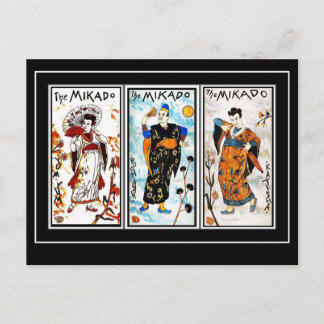 Postcard Vintages asiatisches Kunstmuseum Postkarte