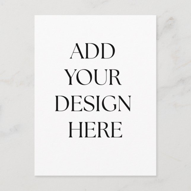 Postcard w/ Backing Postkarte (Vorderseite)