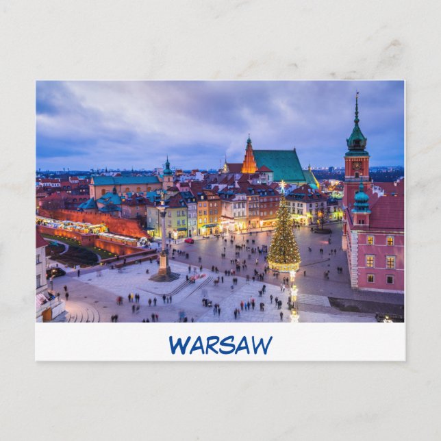 Postcard Warsaw Postkarte (Vorderseite)