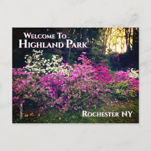 Postcard - Willkommen im Highland Park Rochester N Postkarte
