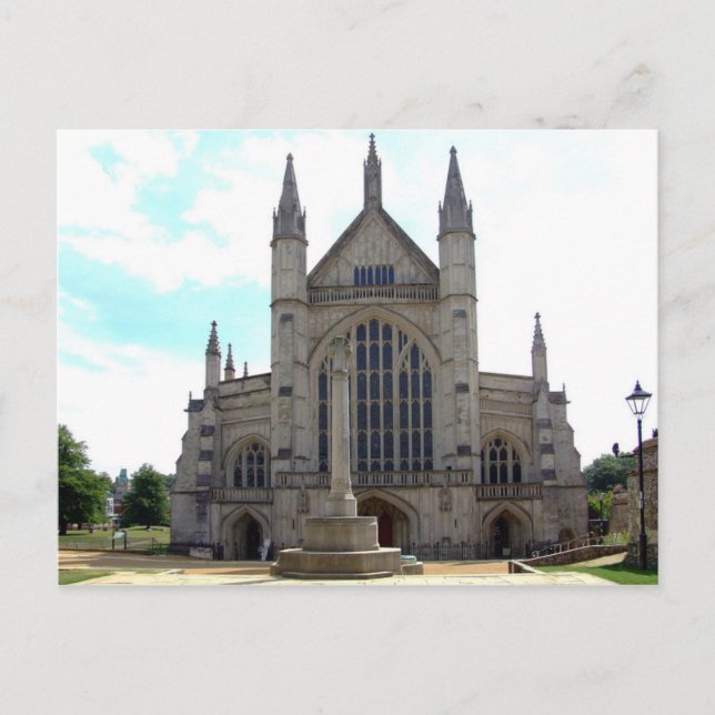 Postcard Winchester Cathedral, Großbritannien Postkarte (Vorderseite)