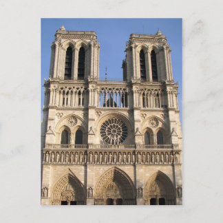 Postcard with Notre Dame de Paris Postkarte