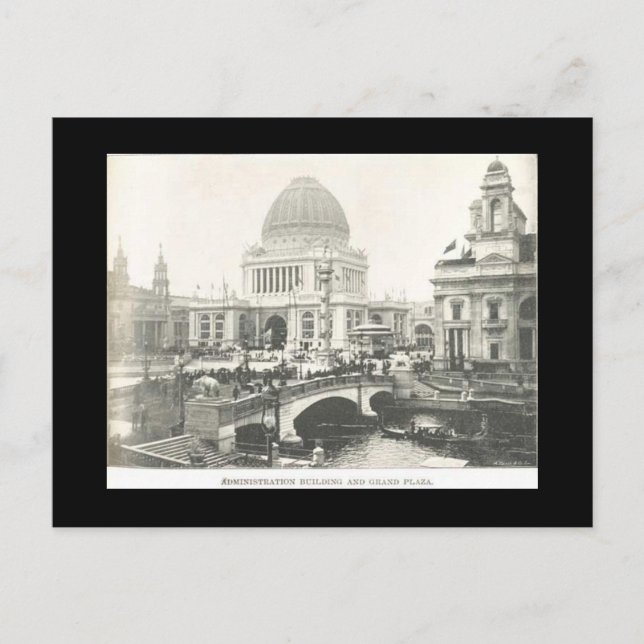 Postcard-World: Fair Administration und Großes Postkarte (Vorderseite)