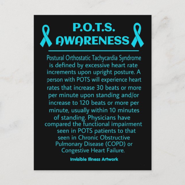POSTCARDS.. POTS - Info Postkarte (Vorderseite)
