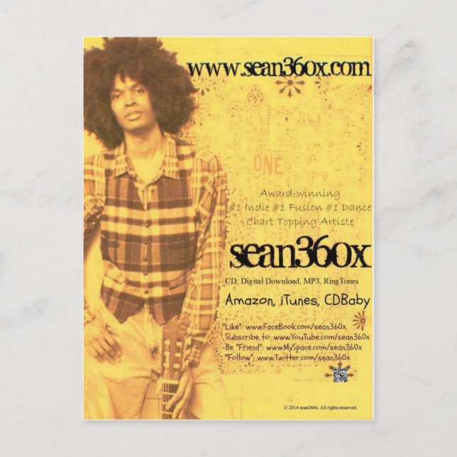 PostCards sean360x Graffiti Postkarte (Vorderseite)