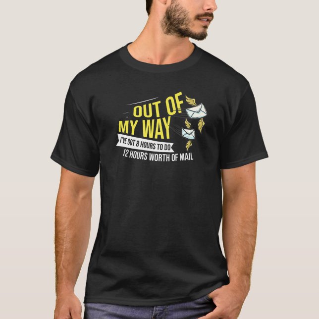 Postdienst Mailman US Postman Worker Premium T-Shirt (Vorderseite)