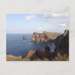 Postdienste Madeira und Portugal Postkarte