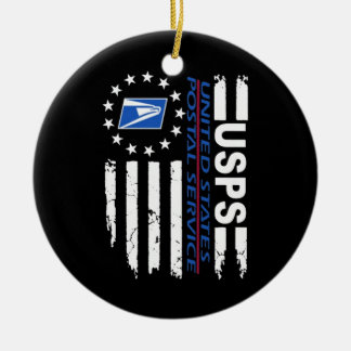 Postdienstflagge Keramik Ornament