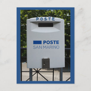Poste San Marino Postkarte