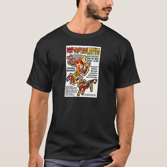 Posten-Begeisterung plünderndes T-Shirt (Vorderseite)