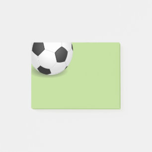 Posten-es-Anmerkung-Fußball Ball Post-it Klebezettel