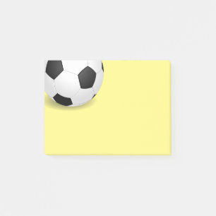 Posten-es-Anmerkung-Fußball Ball Post-it Klebezettel
