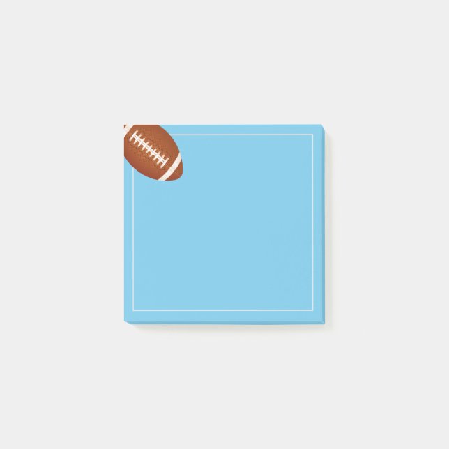 Posten-es-Anmerkung-Fußball Post-it Klebezettel (Vorderseite)