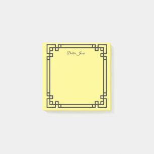 Posten-es-Anmerkung-Gewohnheit Name Post-it Klebezettel