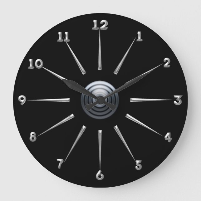 Posten industriell große wanduhr (Vorderseite)