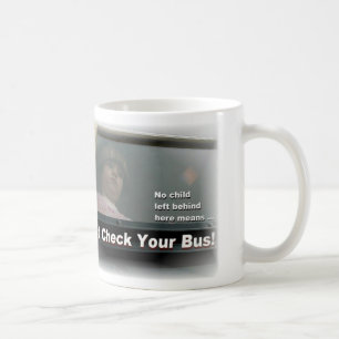 Posten-Karo-Schulbus-Tasse Kaffeetasse