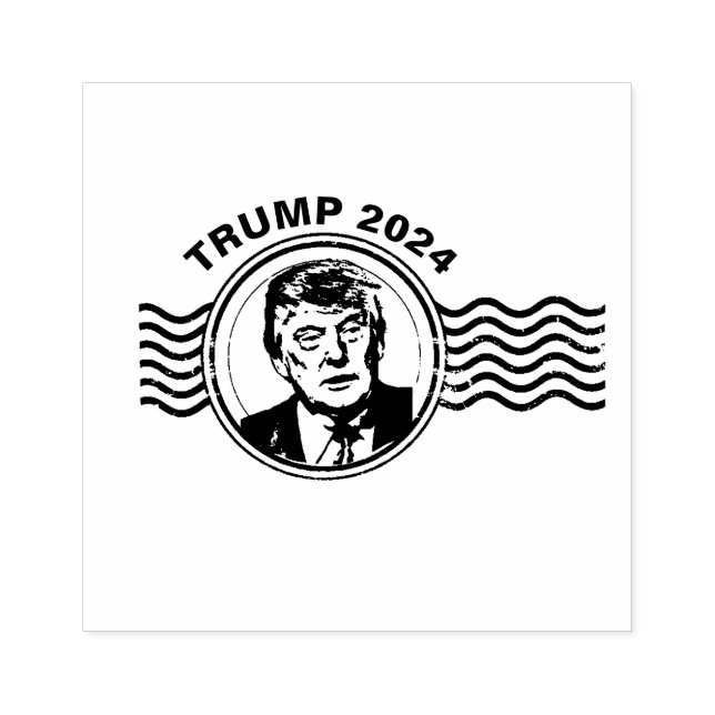 POSTENPRÄSIDENT DONALD TRUMP 2020 GUMMISTEMPEL (Prägung)